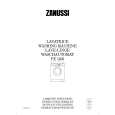ZANUSSI FE1405 Manual de Usuario