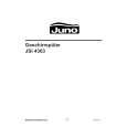 JUNO-ELECTROLUX JSI4363S Manual de Usuario