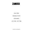 ZANUSSI ZCE7600W Manual de Usuario