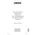 ZANUSSI ZRD 23 JC Manual de Usuario
