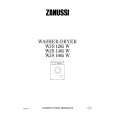 ZANUSSI WJS1665 Manual de Usuario