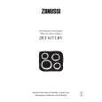 ZANUSSI ZKT625LBV 66C Manual de Usuario