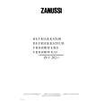 ZANUSSI ZFC202-1 Manual de Usuario