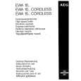 AEG EWA1004 Manual de Usuario