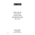 ZANUSSI ZFC194-1 Manual de Usuario