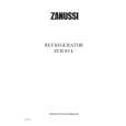 ZANUSSI ZCR85L Manual de Usuario
