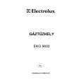 ELECTROLUX EKG5602 Manual de Usuario