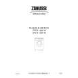 ZANUSSI ZWD1480W Manual de Usuario
