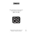 ZANUSSI ZKT351BV 49F Manual de Usuario