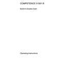 AEG Competence 51581 B d Manual de Usuario