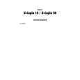 OLIVETTI D-COPIA 20 Manual de Servicio