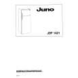 JUNO-ELECTROLUX JDF1421 Manual de Usuario