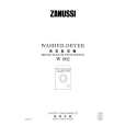 ZANUSSI W802 Manual de Usuario