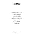 ZANUSSI ZOU544FTX Manual de Usuario