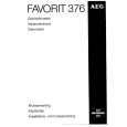 AEG FAV376-WTN/S Manual de Usuario