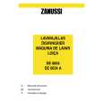 ZANUSSI DE6654 Manual de Usuario