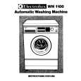 ELECTROLUX WH1100 Manual de Usuario