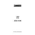 ZANUSSI ZCE513N Manual de Usuario