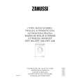 ZANUSSI ZWF826 Manual de Usuario