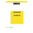 ZANUSSI ZDI6053QA Manual de Usuario