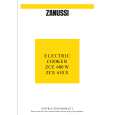 ZANUSSI ZCE600W Manual de Usuario