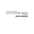 LUXMAN M4000 Manual de Servicio