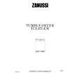 ZANUSSI TCS675EW Manual de Usuario