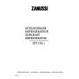 ZANUSSI ZFT155-1 Manual de Usuario