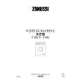 ZANUSSI F605 Manual de Usuario