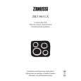 ZANUSSI ZKH 863LX ZAN/HIC-8 Manual de Usuario