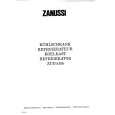ZANUSSI ZUD5155 Manual de Usuario