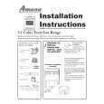 WHIRLPOOL ACF6385AW Manual de Instalación