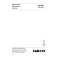 ZANKER ZKK8023 Manual de Usuario