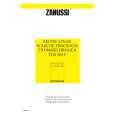 ZANUSSI TDS585E Manual de Usuario