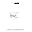 ZANUSSI ZI9120F Manual de Usuario