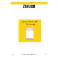 ZANUSSI DWS6804 Manual de Usuario
