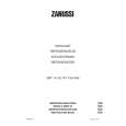 ZANUSSI ZRT15JC Manual de Usuario