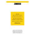 ZANUSSI ZBM861SX Manual de Usuario