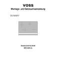 VOSS-ELECTROLUX DEK2425AL Manual de Usuario