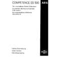 AEG ES500-W Manual de Usuario