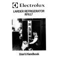 ELECTROLUX RF617D Manual de Usuario