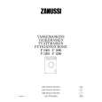 ZANUSSI F1206 Manual de Usuario