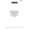 ZANUSSI ZP5174 Manual de Usuario