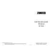 ZANUSSI ZI9345A Manual de Usuario