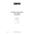 ZANUSSI FLS1386W Manual de Usuario