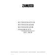 ZANUSSI ZFC282R Manual de Usuario