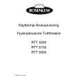 ROSENLEW RTT5250 Manual de Usuario