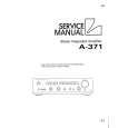 LUXMAN A371 Manual de Servicio
