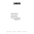 ZANUSSI ZFK18/7 Manual de Usuario