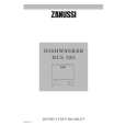 ZANUSSI DCS383W Manual de Usuario